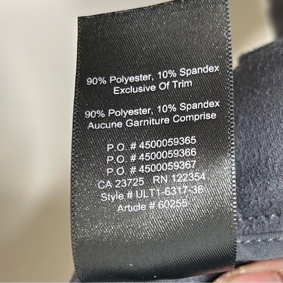 Babaton Mace Pant Skinny Vegan Soft Brushed Suede Black Size 8 - Picture 10 of 10